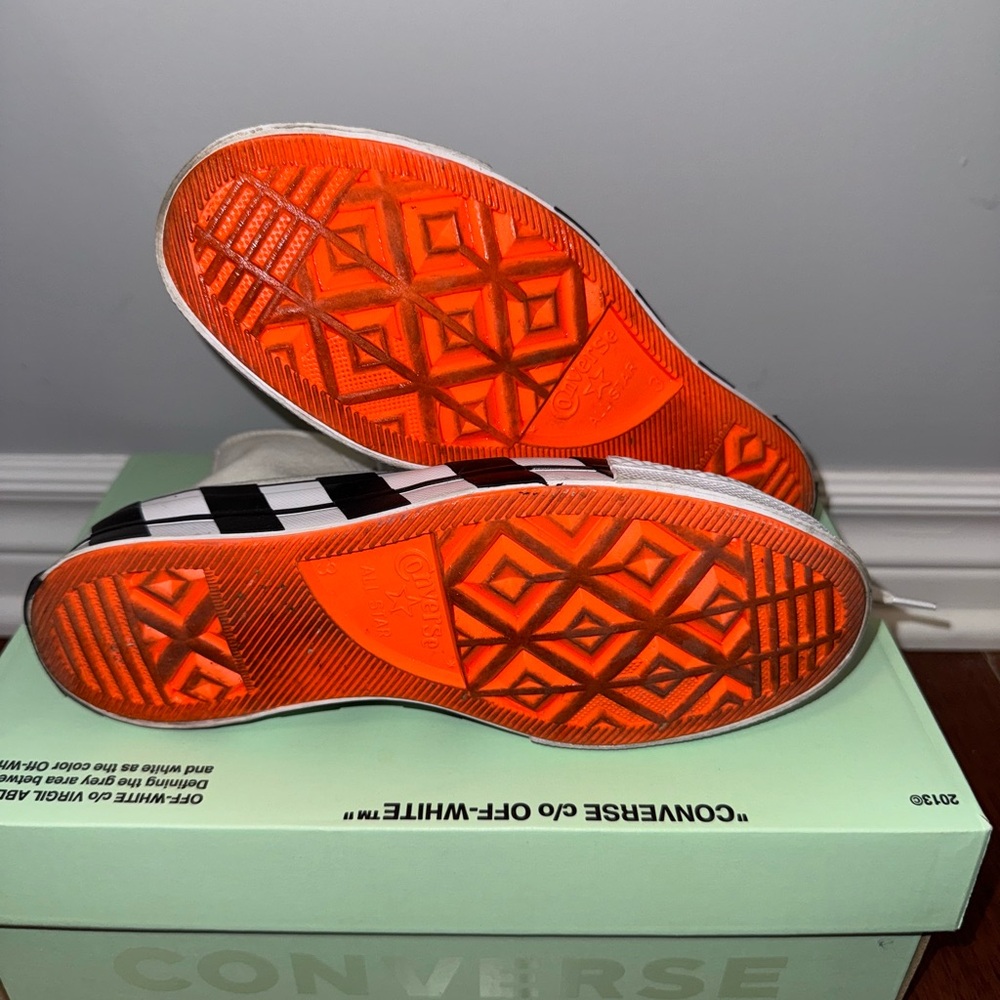 Off-White Converse High Top Sneakers - Picture 13 of 13